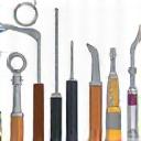 Icon representing traditional watchmaking tools.